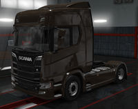 Scania R coffe brown