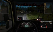 Speed camera and toll gate in Norway
