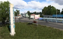 Craiova entrance sign