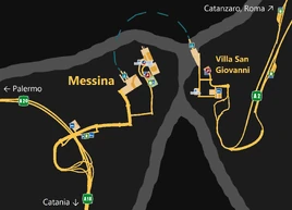 Messina map