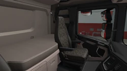 Scania S-series Interior Standard Light UK Sleeper View