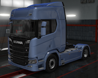 Scania R scandinavian blue