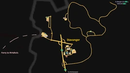 Stavanger map