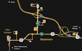 Bozeman map