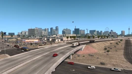 Nevada Las Vegas skyline ATS