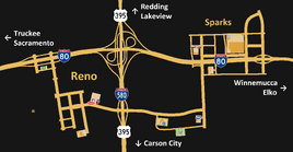 Reno map