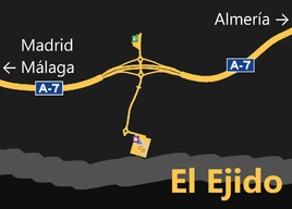 El Ejido map