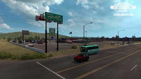 American Truck Simulator Oregon trailer
