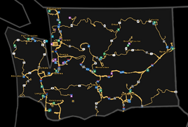 Washington map