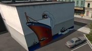 Coos Bay-Tugboat Mural