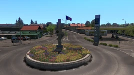 W entrance