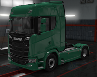 Scania S eucalyptus green