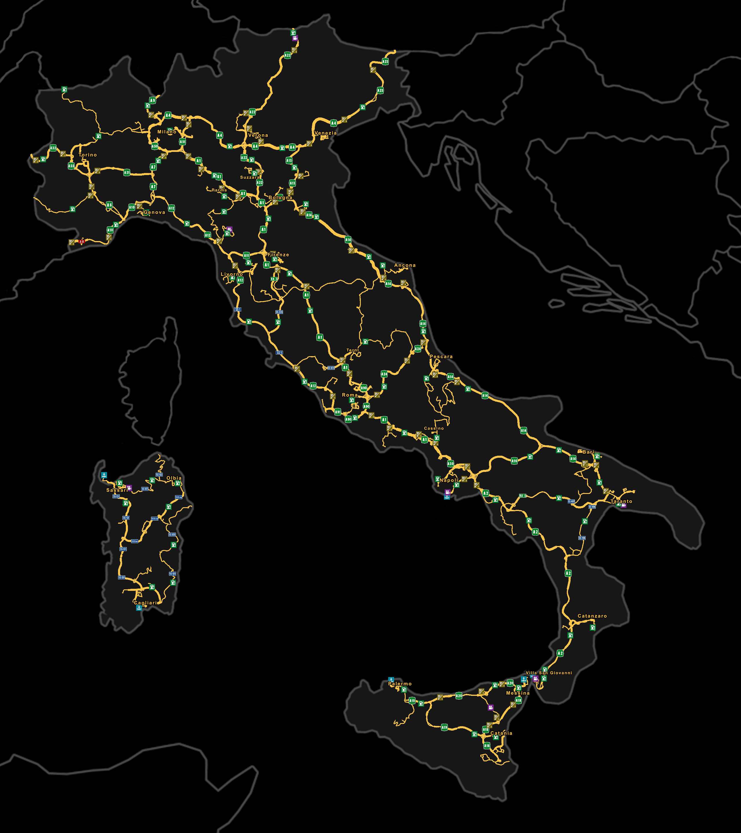Italy, Truck Simulator Wiki