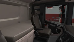Scania S-series Interior Exclusive Light UK Sleeper View