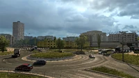 Plymouth W roundabout