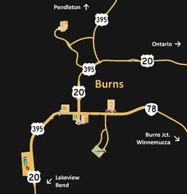 Burns map