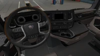 Scania S BEV Interior Wood