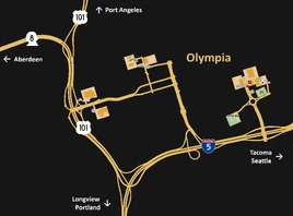 Olympia map