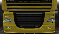 Daf xf 105 lower grille guard pride paint