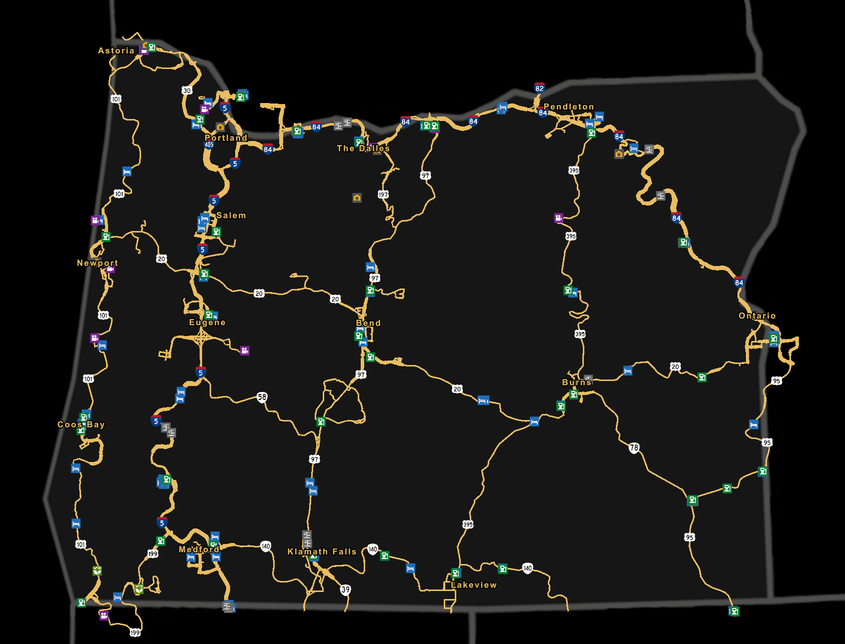 Длс для атс. American Truck Simulator Map. ATS Oregon карта. American Truck Simulator Oregon. American Truck Simulator карта.