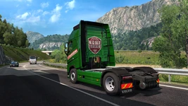 A sample from SCS showing a  truck bearing the "#TruckAtHome" paint job