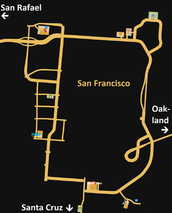 San Francisco map