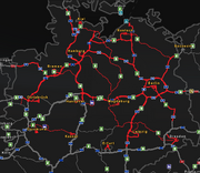 Germany reworked roads 1