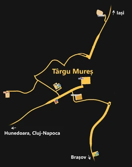 Târgu Mureș map