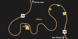 Clifton map