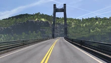 Fedafjord bridge on E39 road between Stavanger and Kristiansand.
