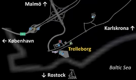 Trelleborg map