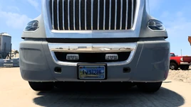 Номерные знаки тягача