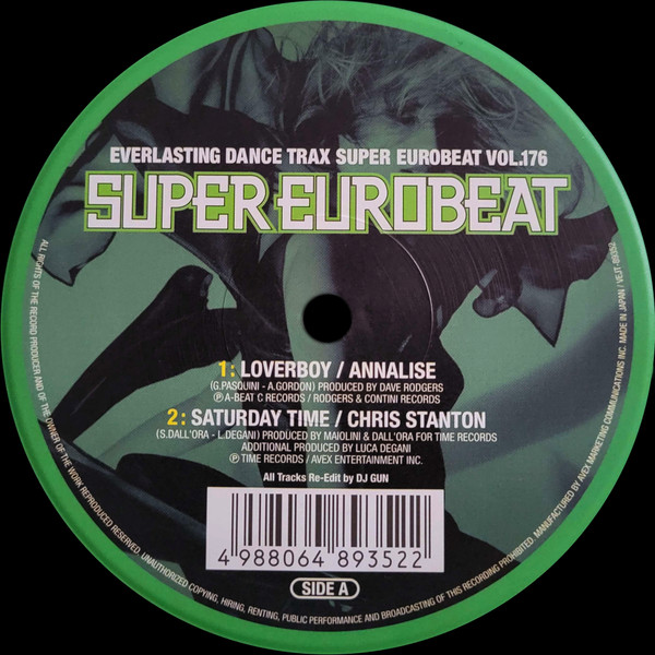 Super Eurobeat Vol. 176 | Eurobeat Wiki | Fandom