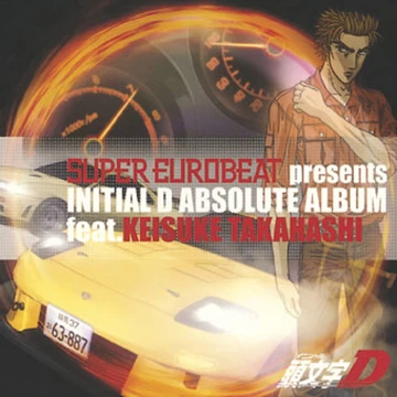 希少！D G &TOP THE FIRST ALBUM Super Eurobeat Presents Initial D Absolute Album Feat
