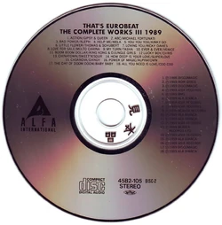That's Eurobeat The Complete Works III 1989 | Eurobeat Wiki | Fandom