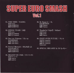 SUPER EURO SMASH Vol.1 | Eurobeat Wiki | Fandom