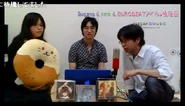 From left to right: 橘花音, nmk and Sugano.