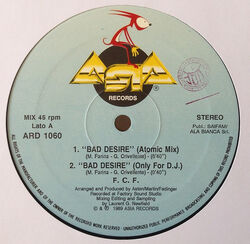 Alphatown / FCF–Japan Japan / Bad Desire Alphatown / P.C.F – Japan, Japan / Bad Desire – Vinyl (12