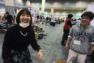 Tsuu and DJ Command at Touhou Kouroumu 13 event.