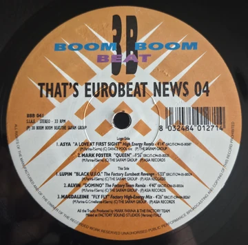 THAT’S EUROBEAT NOW Vol.4 CD That's Eurobeat Non Stop Mix Vol. 4 - Amazon.com Music