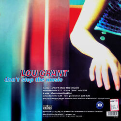 (伊12/45NM)LOU GRANT/don't stop the music DON'T STOP THE MUSIC - YouTube