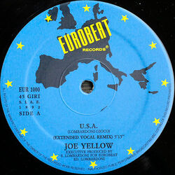 人気ユーロ3枚セット Joe Yellow | U.S.A. | DA PUMP DA PUMP「USA」の原曲を収録したJoe Yellow（ジョー・イエロー