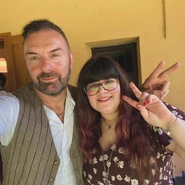 Scaramuzzino in 2024, with Maurizio De Jorio