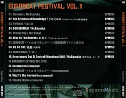 EUROBEAT FESTIVAL VOL.1 | Eurobeat Wiki | Fandom