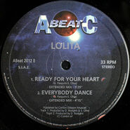 Vinyl side B, with "Ready For Your Heart".
