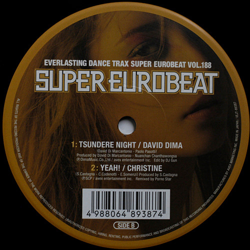 Super Eurobeat Vol. 188 | Eurobeat Wiki | Fandom