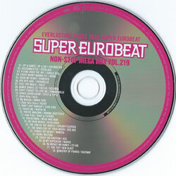 スーパーユーロビート VOL.219 Super Eurobeat Vol. 219 - Non-Stop Mega Mix | Eurobeat Wiki