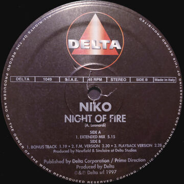 Night Of Fire | Eurobeat Wiki | Fandom