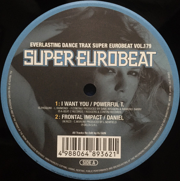 CD スーパーユーロビートVol.179 SUPER EUROBEAT Super Eurobeat Vol. 179 | Eurobeat Wiki | Fandom