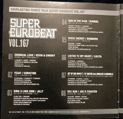 スーパーユーロビート VOL.167　SUPER EUROBEAT Amazon.co.jp: スーパー・ユーロビート VOL.167: ミュージック